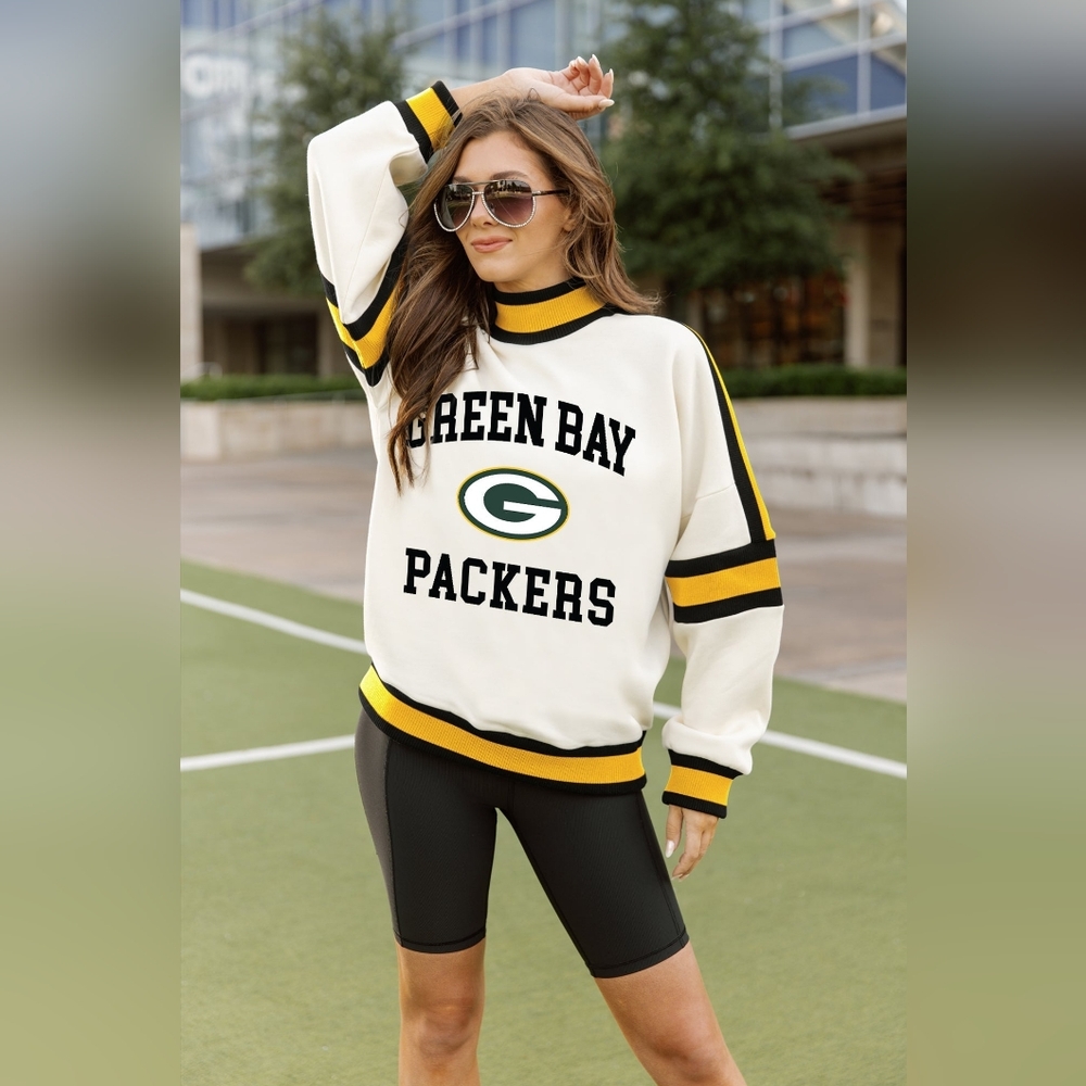 Green Bay Packers White Sweater